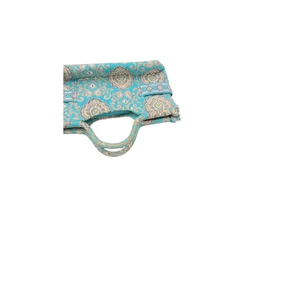 Vera Bradley Women's Turquoise Gabby Satchel Totally Turq Purse Handbag
